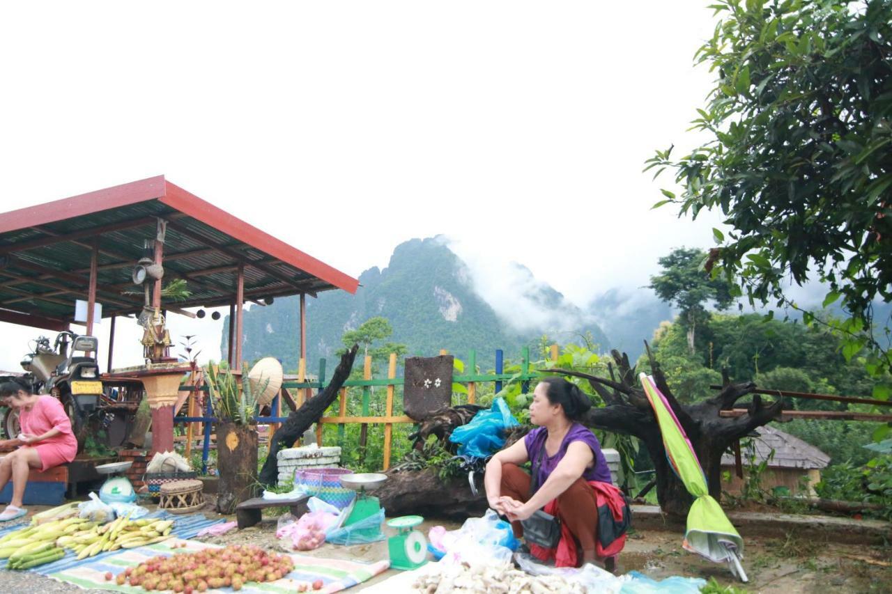 Vang Vieng Victory Hotel Esterno foto